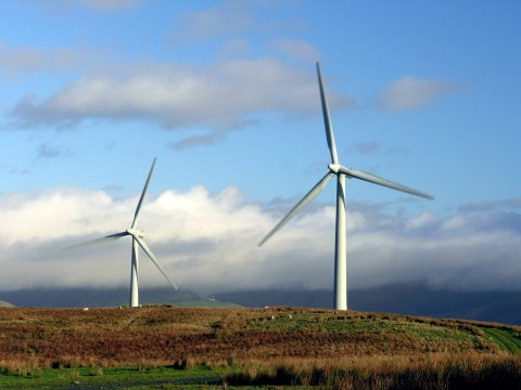 Photo of wind turbines Photo of wind turbines