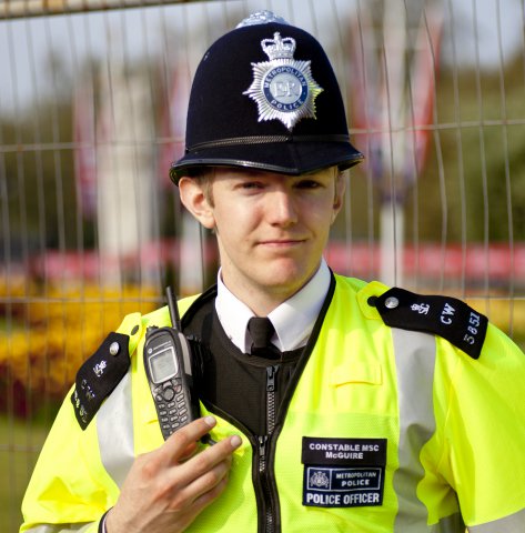 Photo of a policeman Photo of a policeman