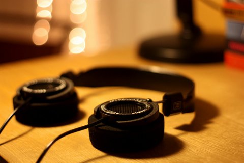 Headphones Photo of headphones