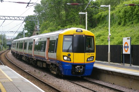 image of Overground train