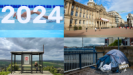 Composite image of council services damaged after 14 years of austerity