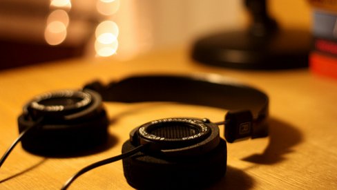 Photo of headphones