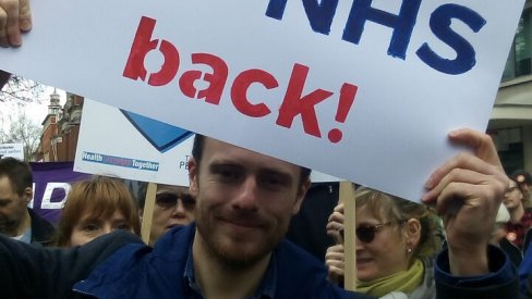 'We want our NHS back'