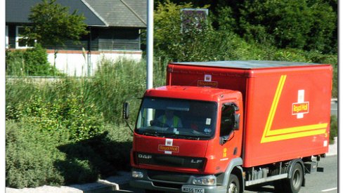 Photo of Royal Mail van