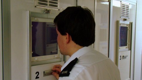 Photo of prison guard