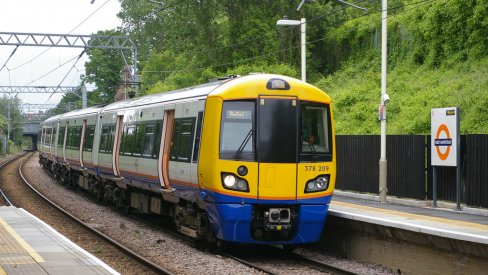 image of Overground train